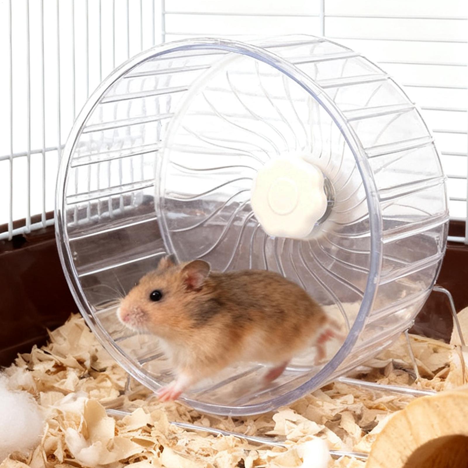 Hamster Cage Wheel - Hamster Koşu Sporu Şeffaf Genişletilmiş Koşu