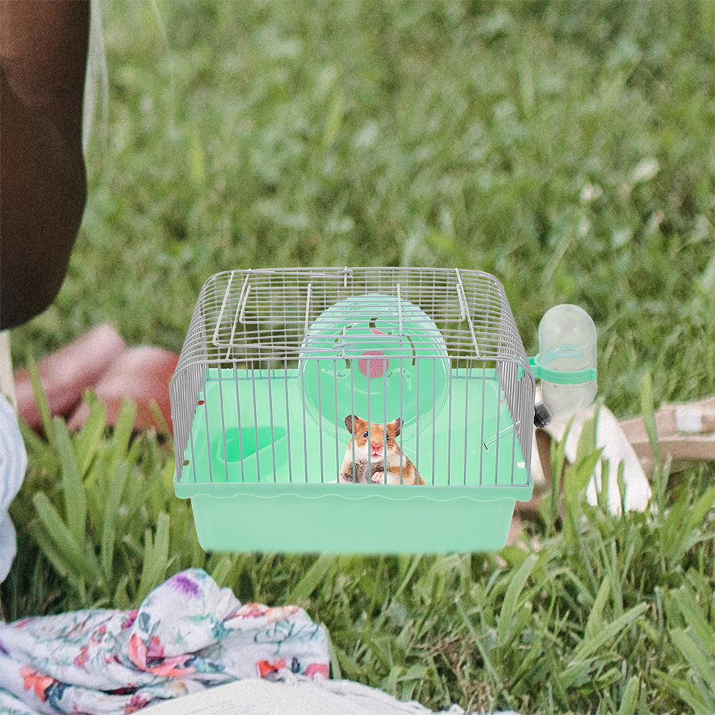 Hamster Cage Wheel - 2 Adet Taşınabilir Hamster Taşıma Kafesi
