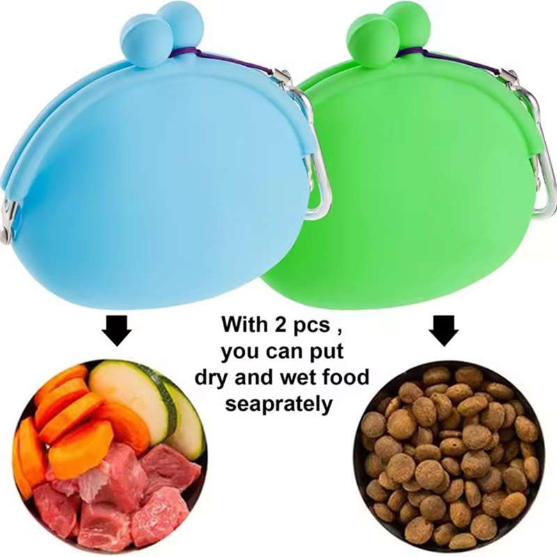 Pet Supplies Rewards - Silikon Köpek Tedavi Çantası Pet Taşınabilir