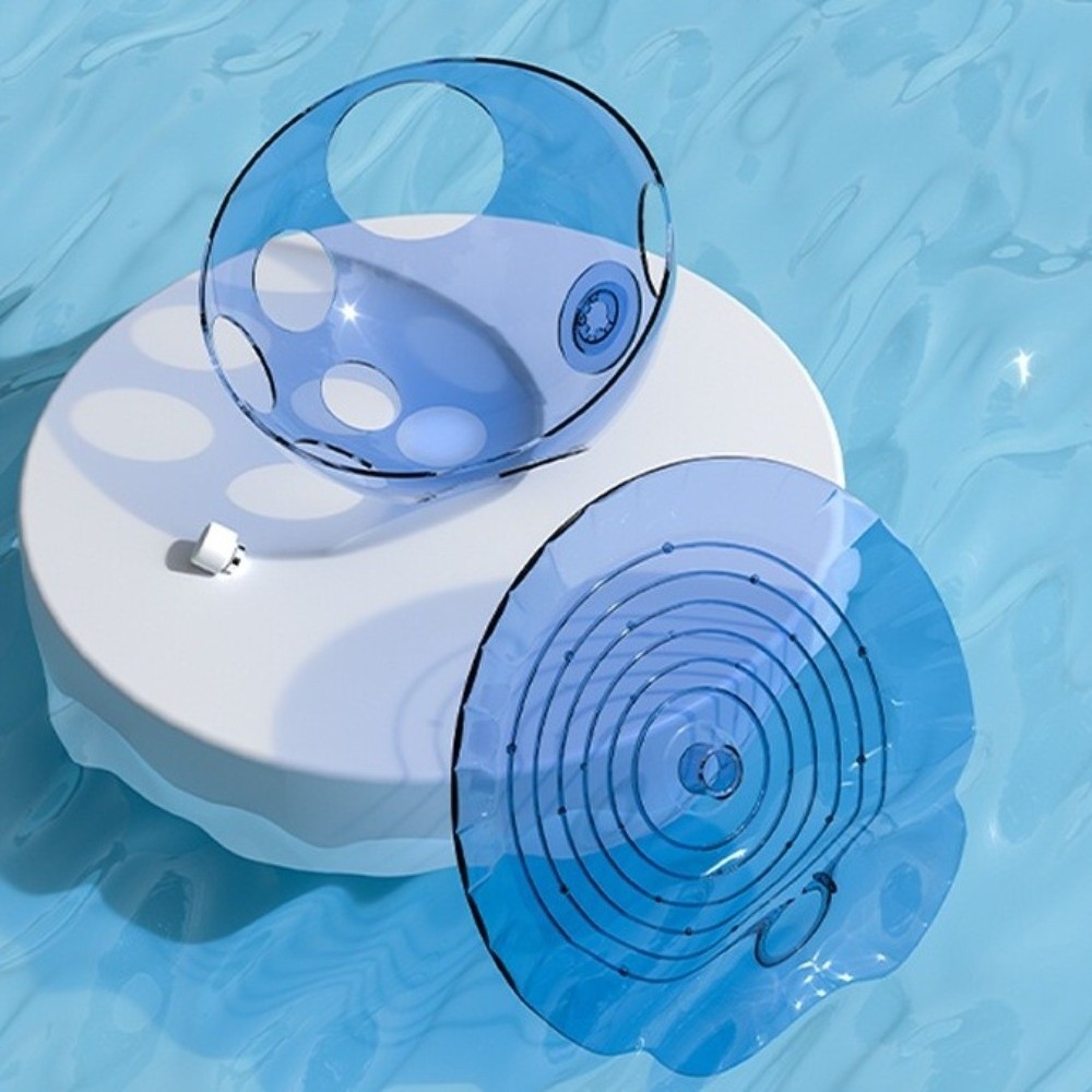 Hamster Cage Wheel - Kaymaz Hamster Koşu Tekerleği Plastik Şeffaf