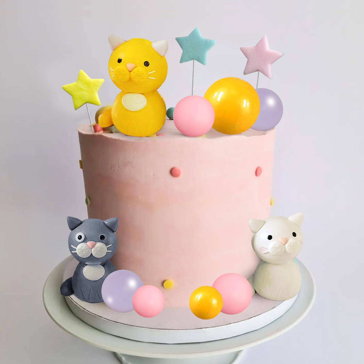 17 adet kedi kek Topper seviml - Pet Supplies Outlet incelemesi ve fiyatı