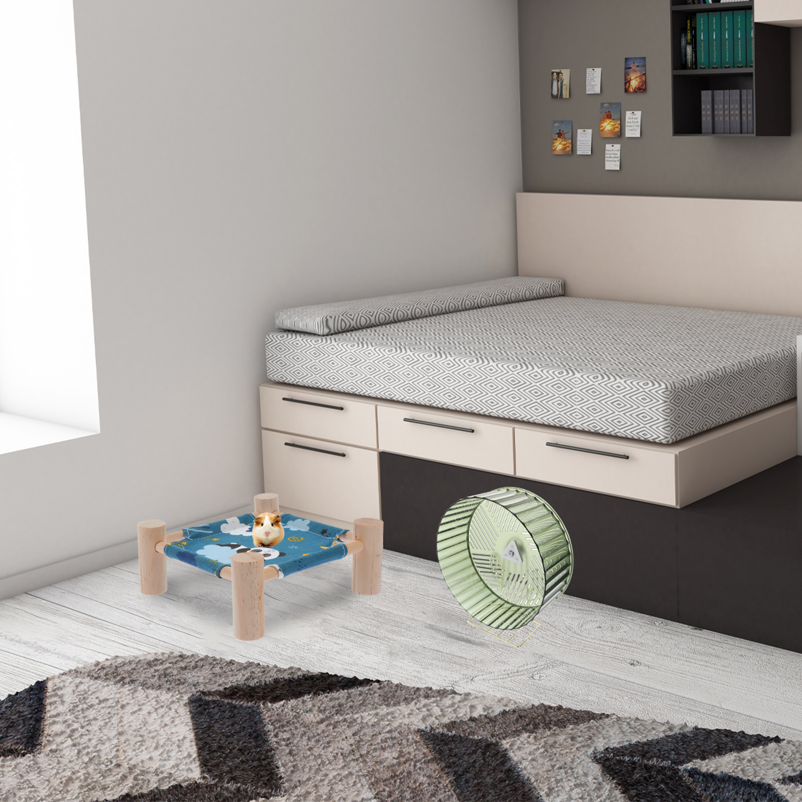 Sağlıklı Büyüme Hamster Tekerl - Hamster Cage Wheel incelemesi ve fiyatı
