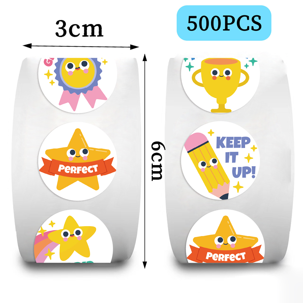 500 adet yıldız ödül çıkartmal - Pet Supplies Rewards incelemesi ve fiyatı