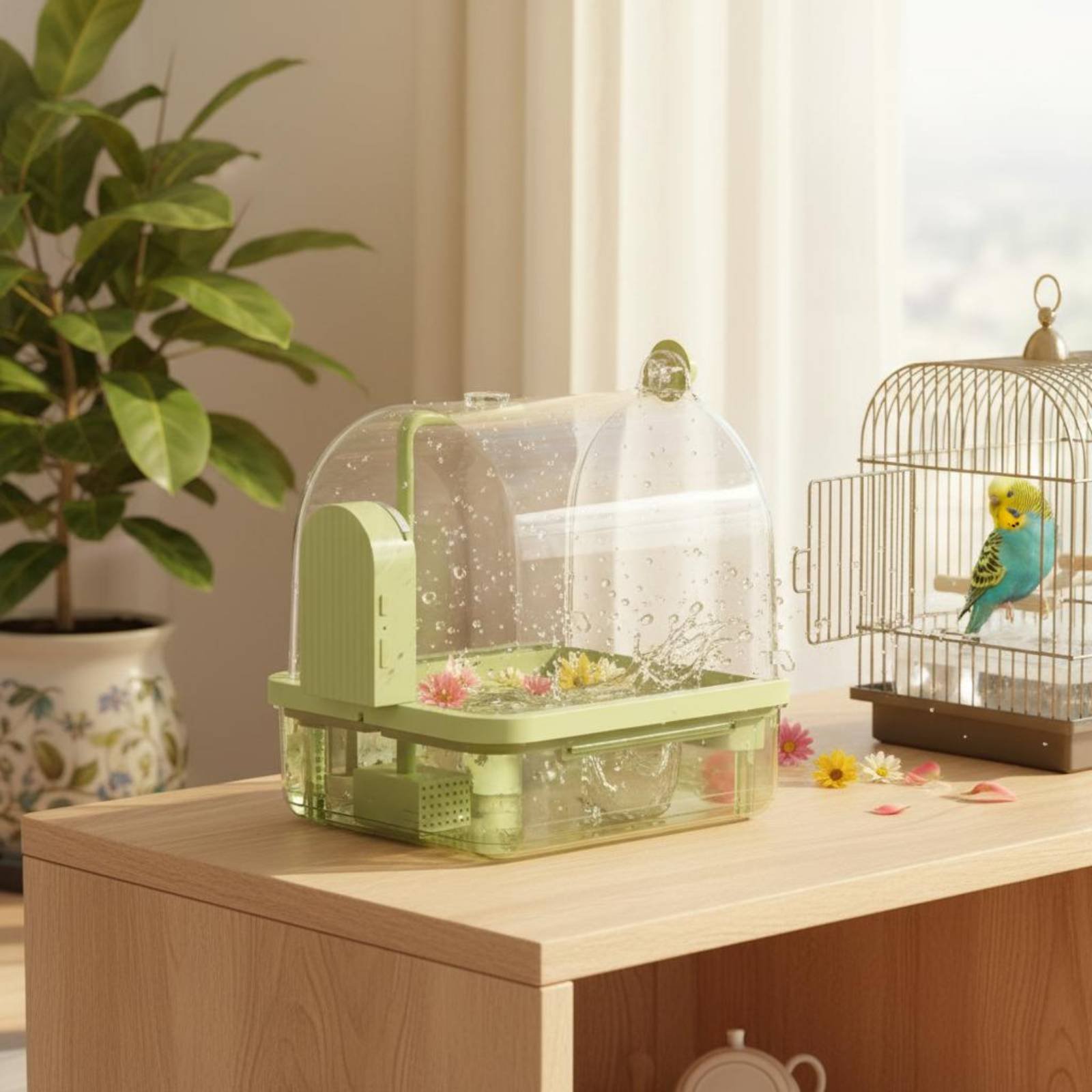 Otomatik Kuş Banyosu Kablosuz  - Pet Supplies In incelemesi ve fiyatı