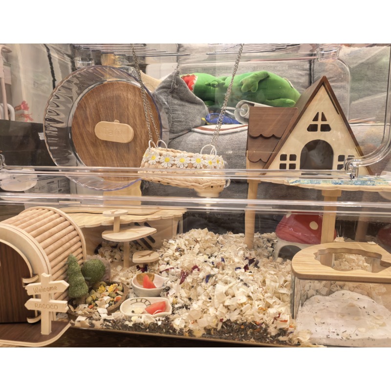 Sessiz Şeffaf Hamster Koşu Tek - Hamster Cage Wheel incelemesi ve fiyatı