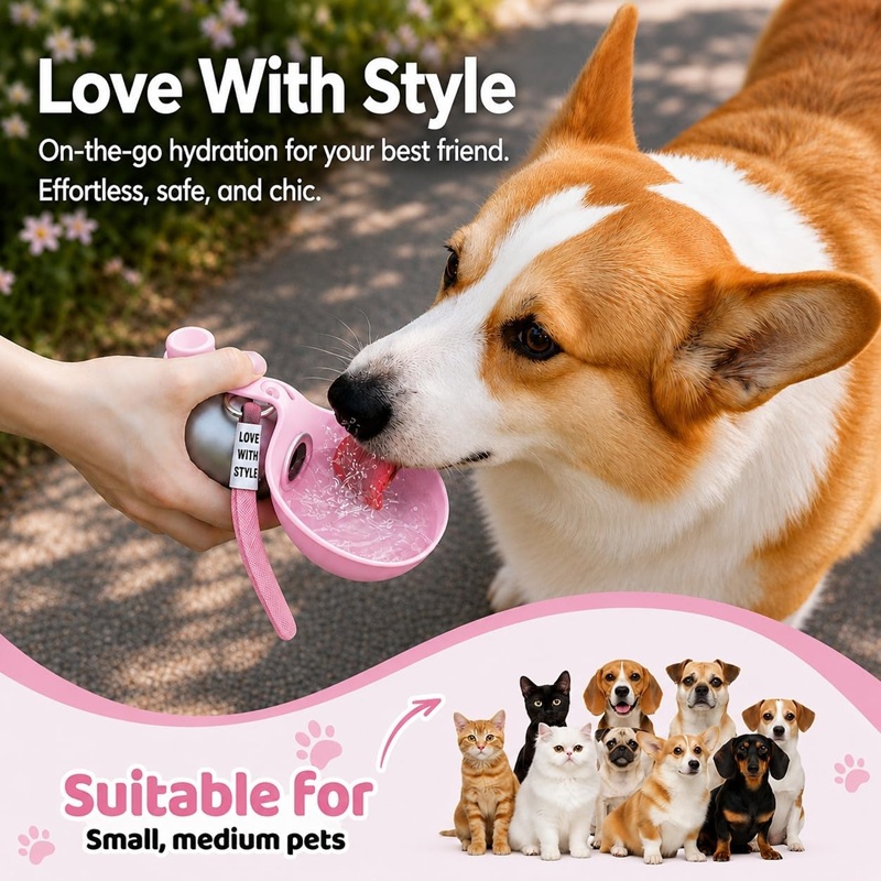 Köpek Su Şişesi Paslanmaz Çeli - Pet Supplies Co incelemesi ve fiyatı