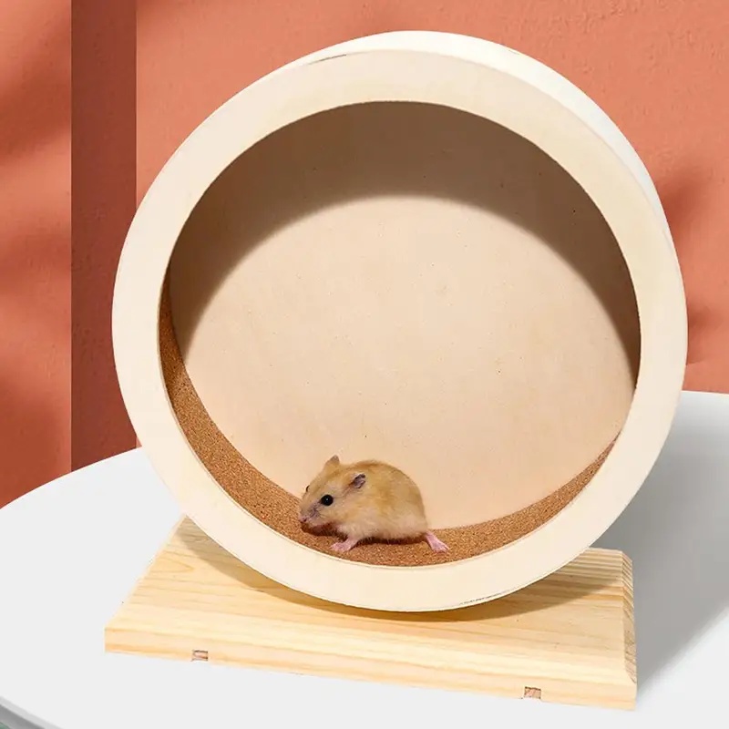 Sessiz Ahşap Hamster Egzersiz  - Hamster Cage Wheel incelemesi ve fiyatı